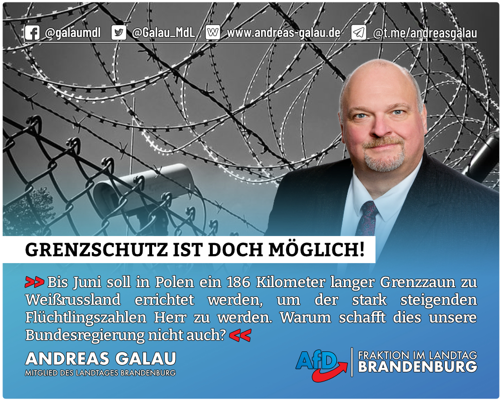Grenzschutz ist doch möglich!