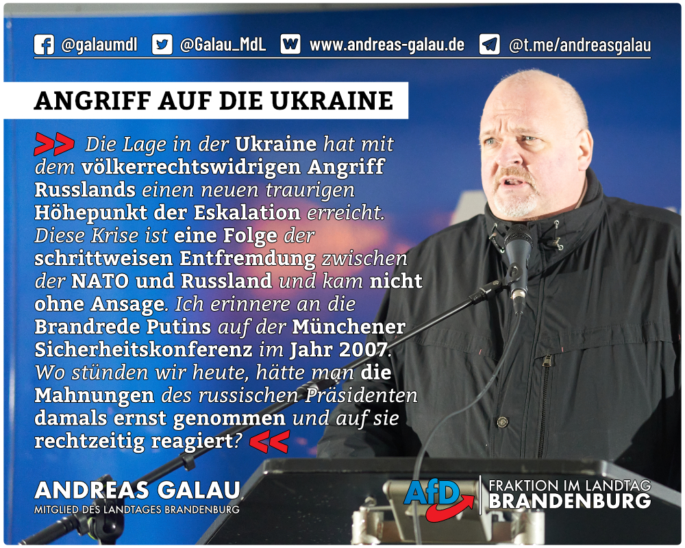 Angriff auf die Ukraine