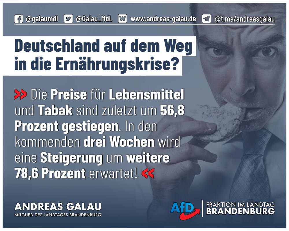 Auf dem Weg in die Ernährungskrise?