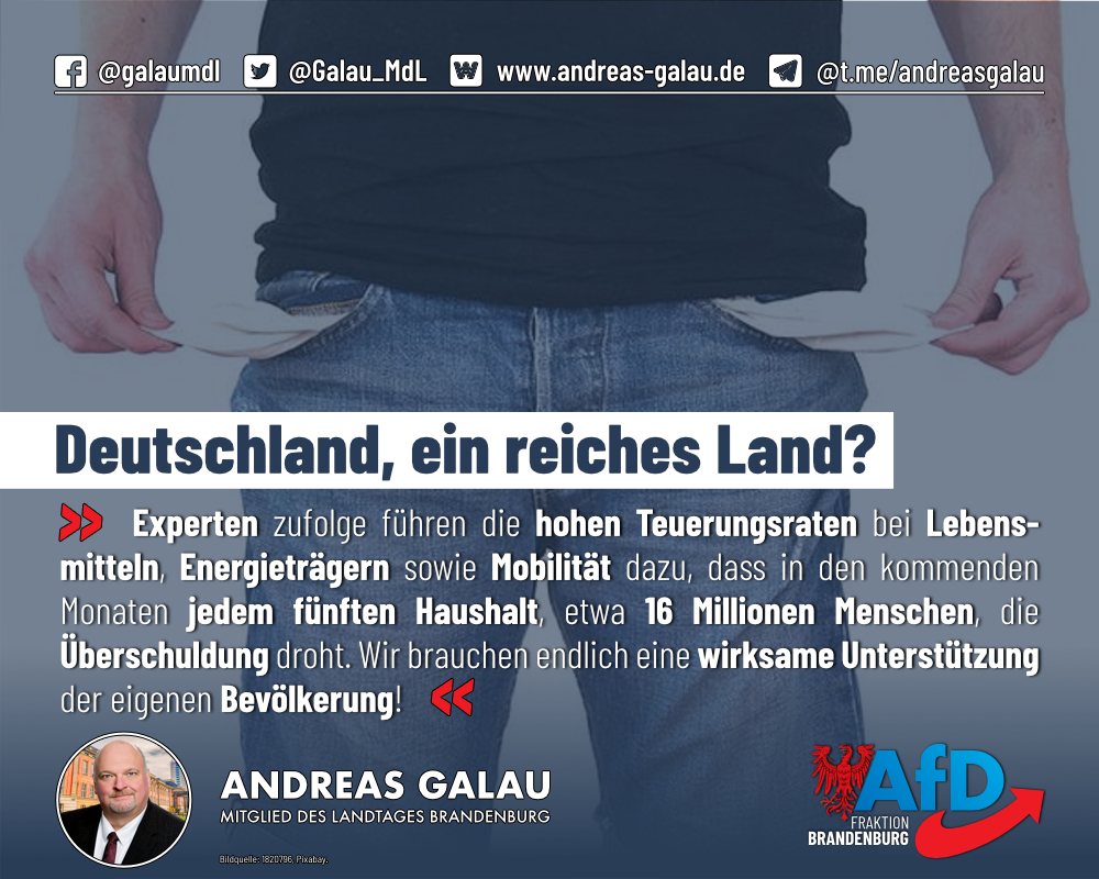 Deutschland, ein reiches Land?