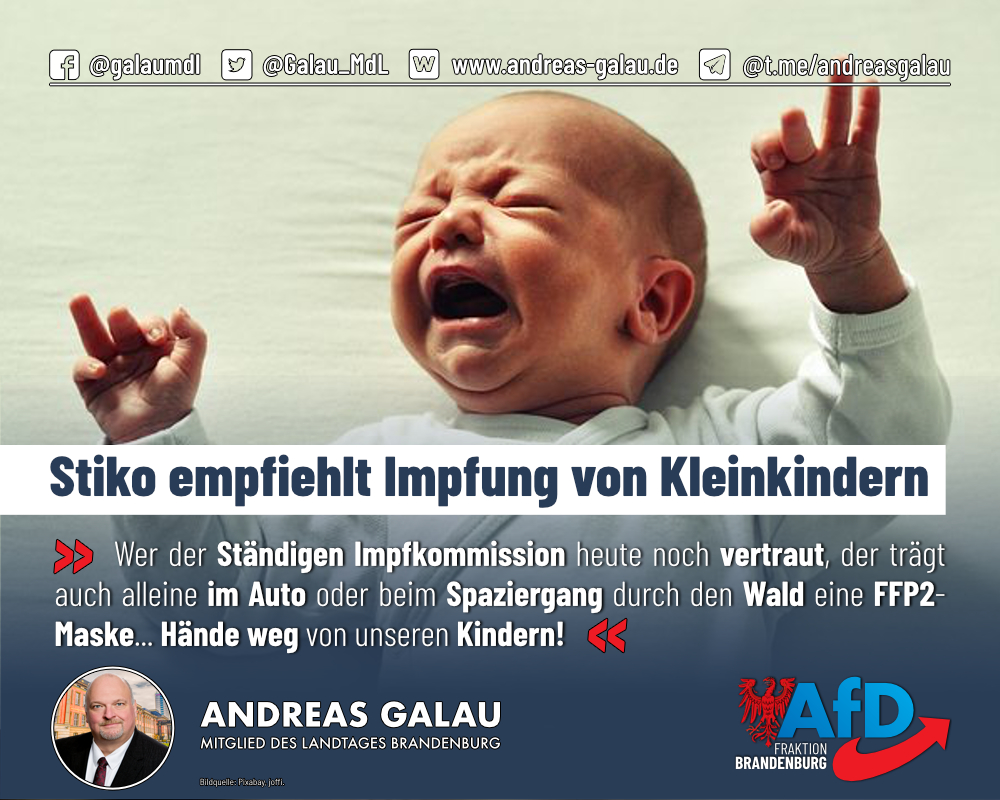 STIKO empfiehlt Impfung von Kleinkindern